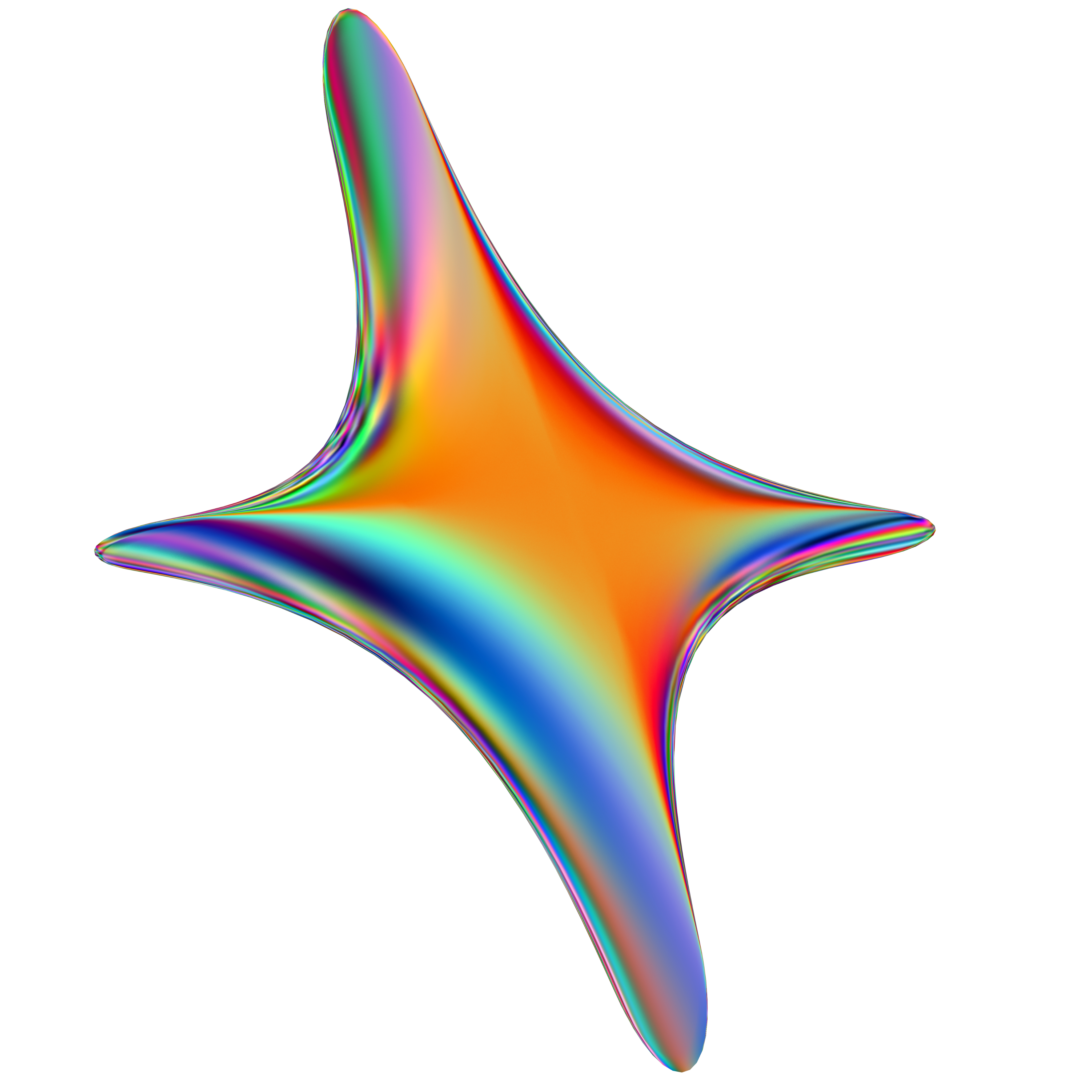 chromatic star shape